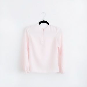ted baker zip up baby pink top